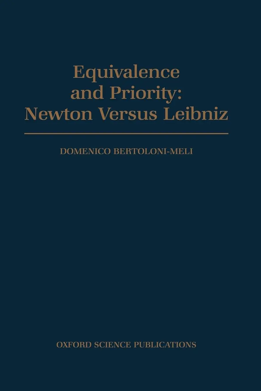 Cover: 9780198501435 | Equivalence and Priority | Domenico Bertonloni Meli (u. a.) | Buch