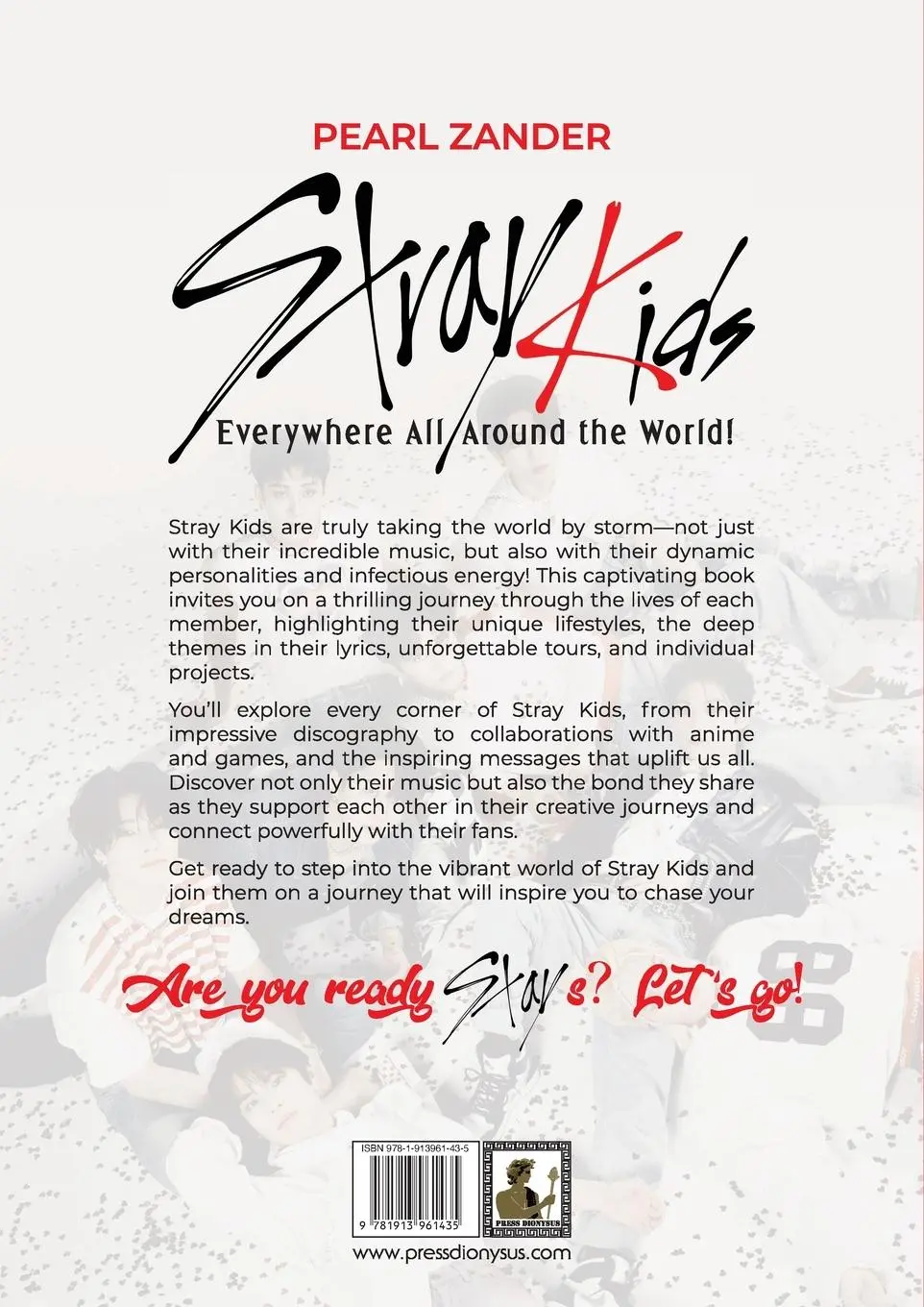 Rückseite: 9781913961435 | Stray Kids | EVERYWHERE ALL AROUND THE WORLD | Pearl Zander | Buch