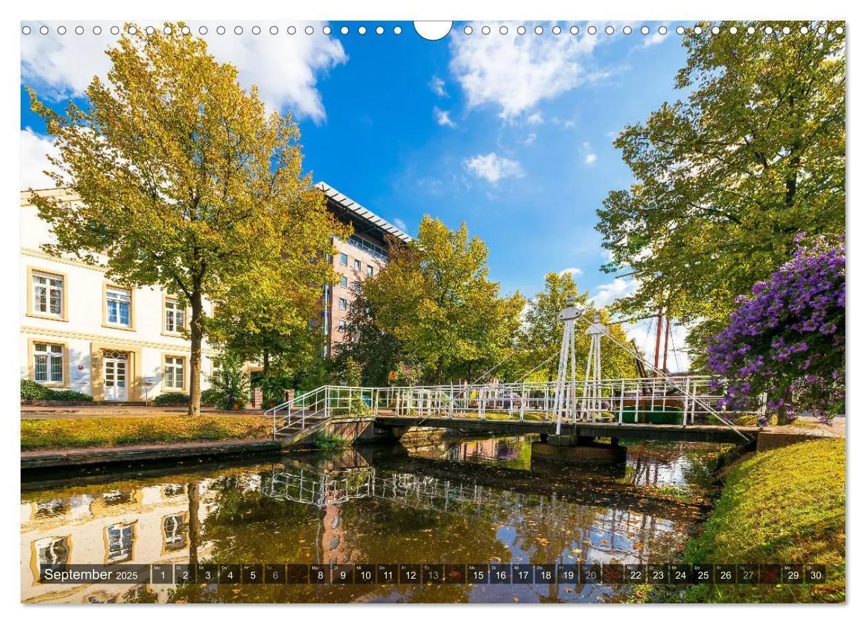 Bild: 9783435421435 | Papenburg - Venedig des Nordens (Wandkalender 2025 DIN A3 quer),...