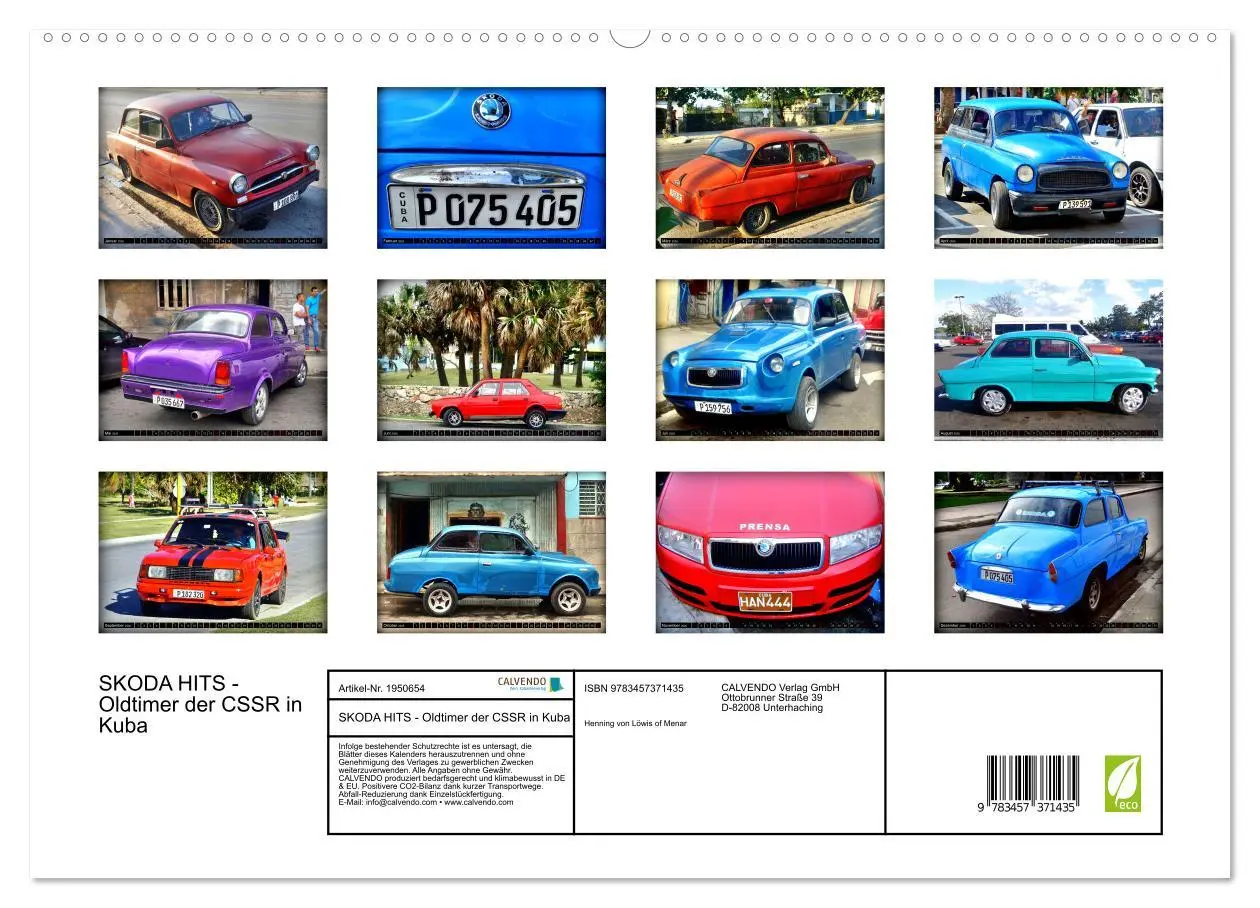 Bild: 9783457371435 | SKODA HITS - Oldtimer der CSSR in Kuba (hochwertiger Premium...