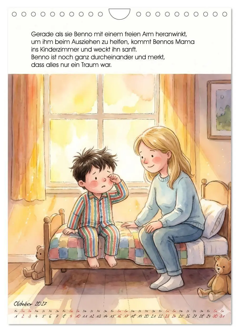 Bild: 9783516771435 | Tamara Tintenfisch (Wandkalender 2027 DIN A4 hoch), CALVENDO...