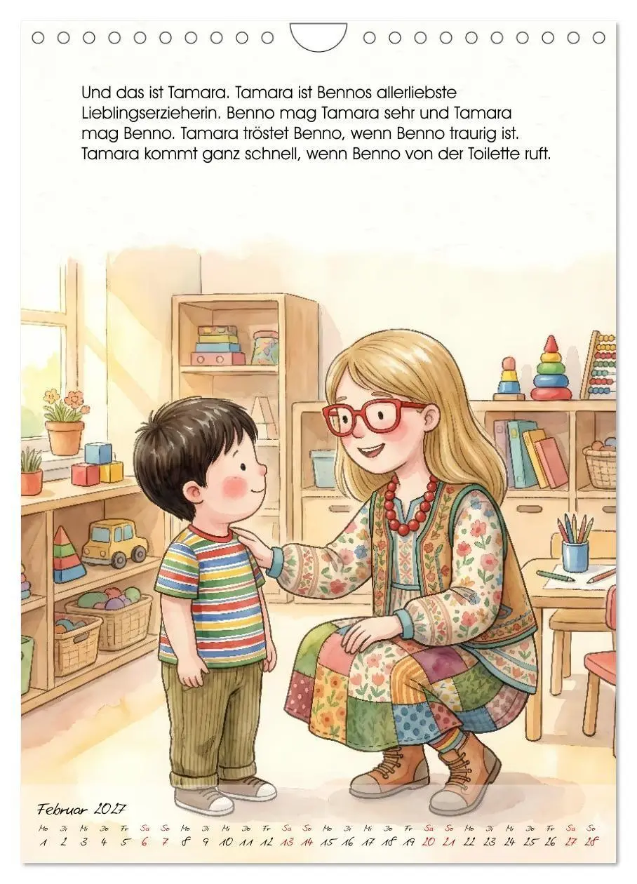 Bild: 9783516771435 | Tamara Tintenfisch (Wandkalender 2027 DIN A4 hoch), CALVENDO...