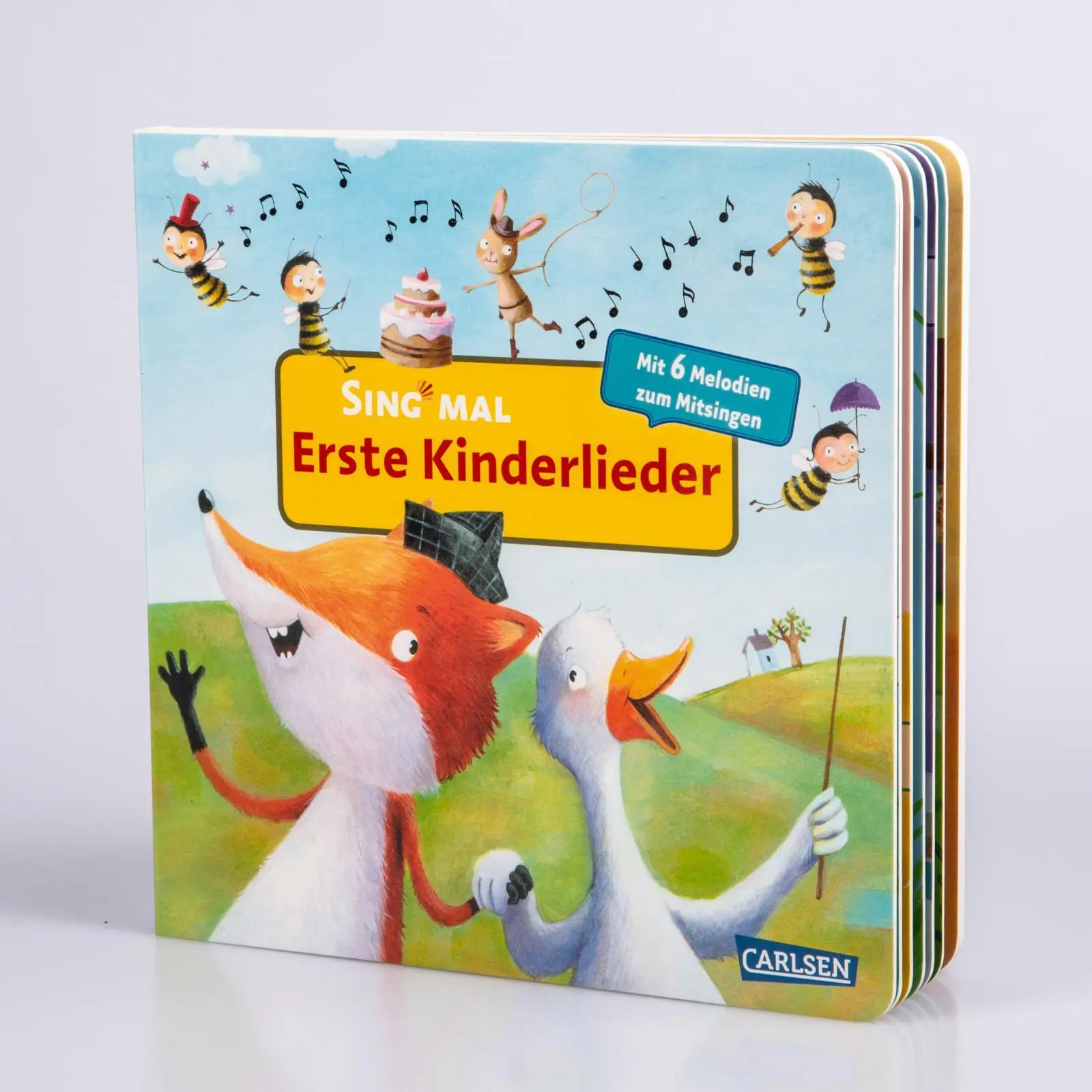Bild: 9783551251435 | Erste Kinderlieder | Marina Rachner | Buch | Sing mal | Pappenbuch