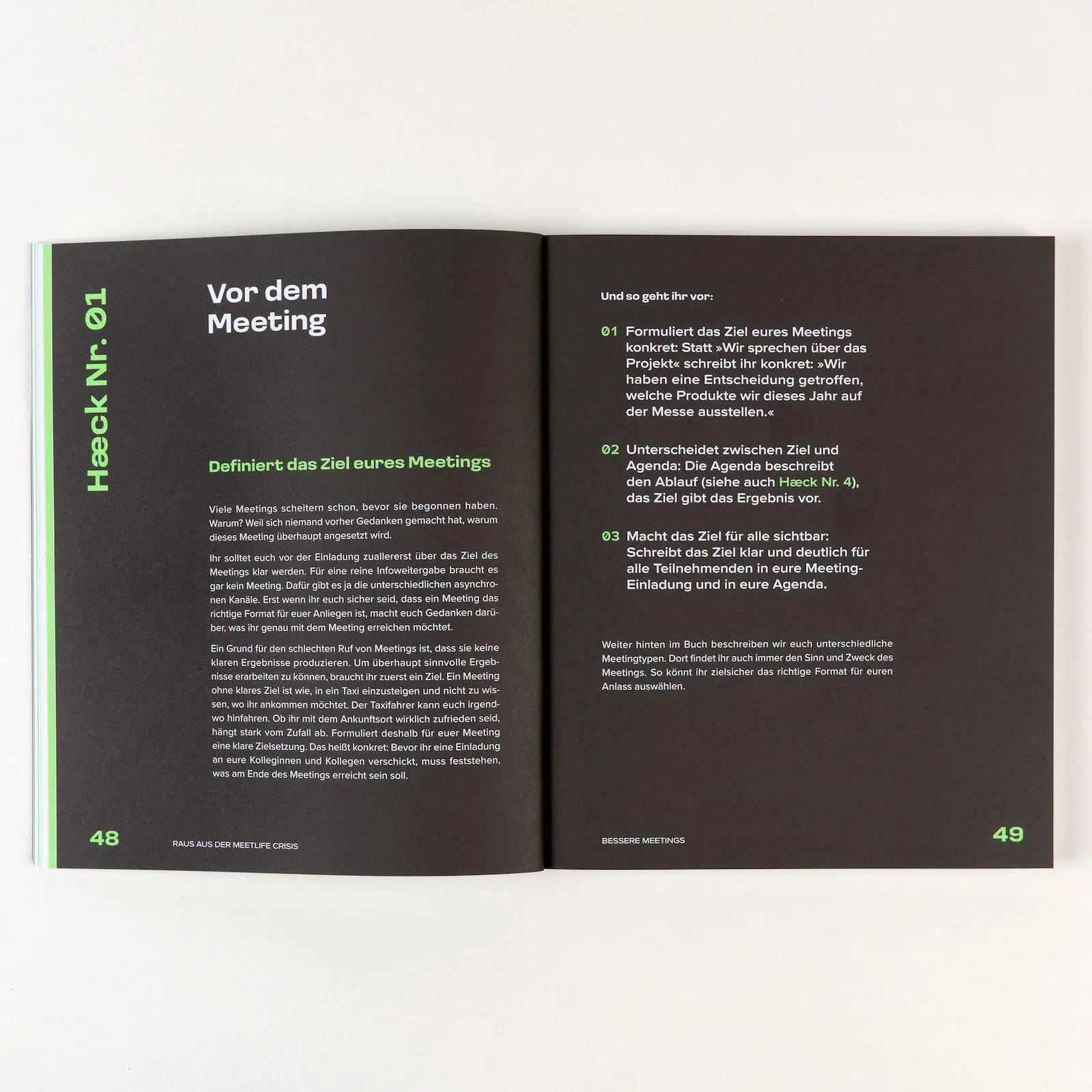 Bild: 9783593521435 | Raus aus der Meetlife Crisis | Weniger und bessere Meetings | Buch