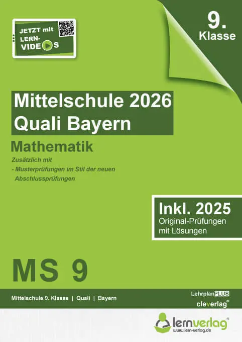 Cover: 9783743001435 | Original-Prüfungen Mittelschule Bayern 2026 Quali Mathematik | mbH