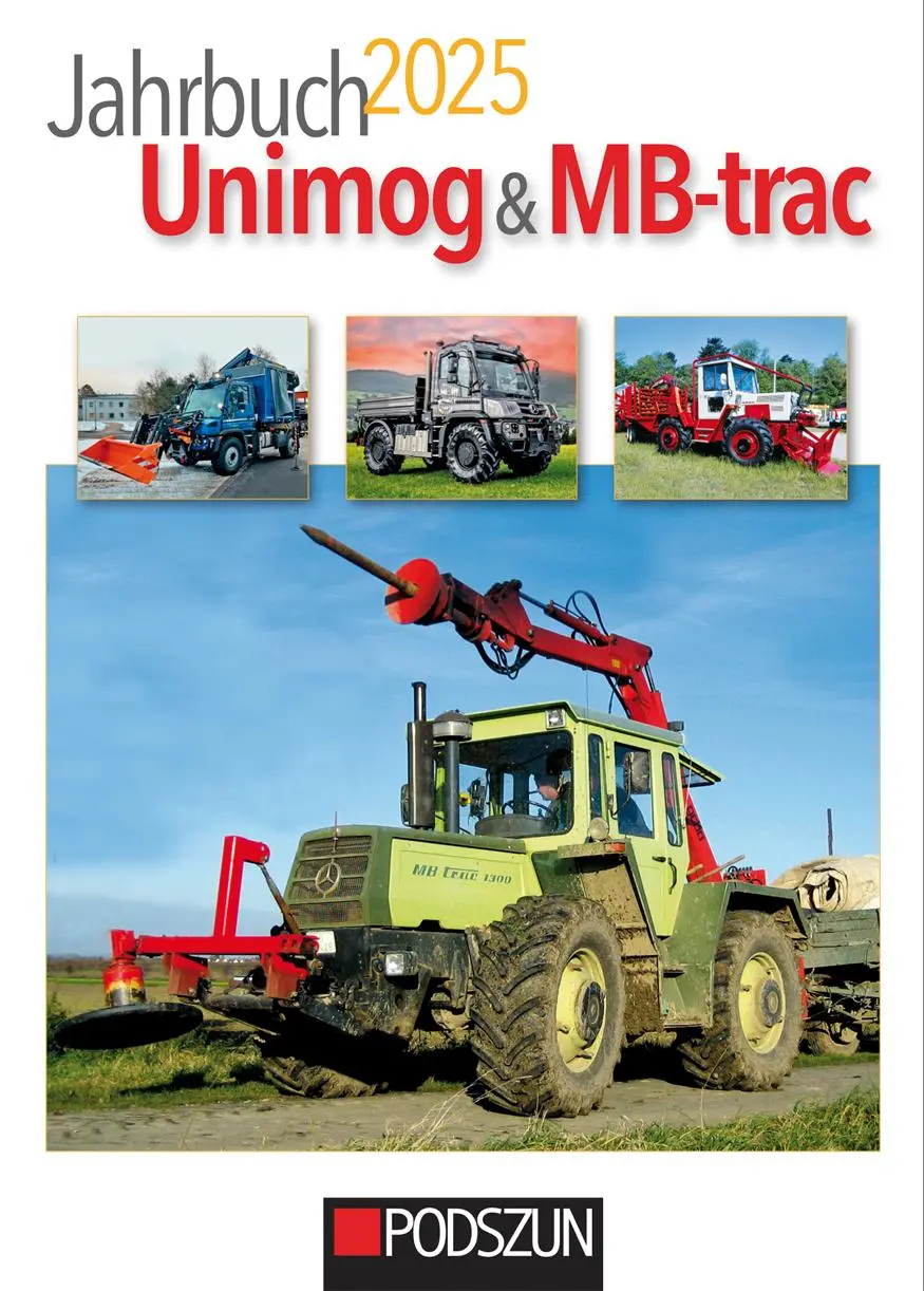 Cover: 9783751611435 | Jahrbuch Unimog &amp; MB-trac 2025 | Michel Kaiser | Taschenbuch | 144 S.