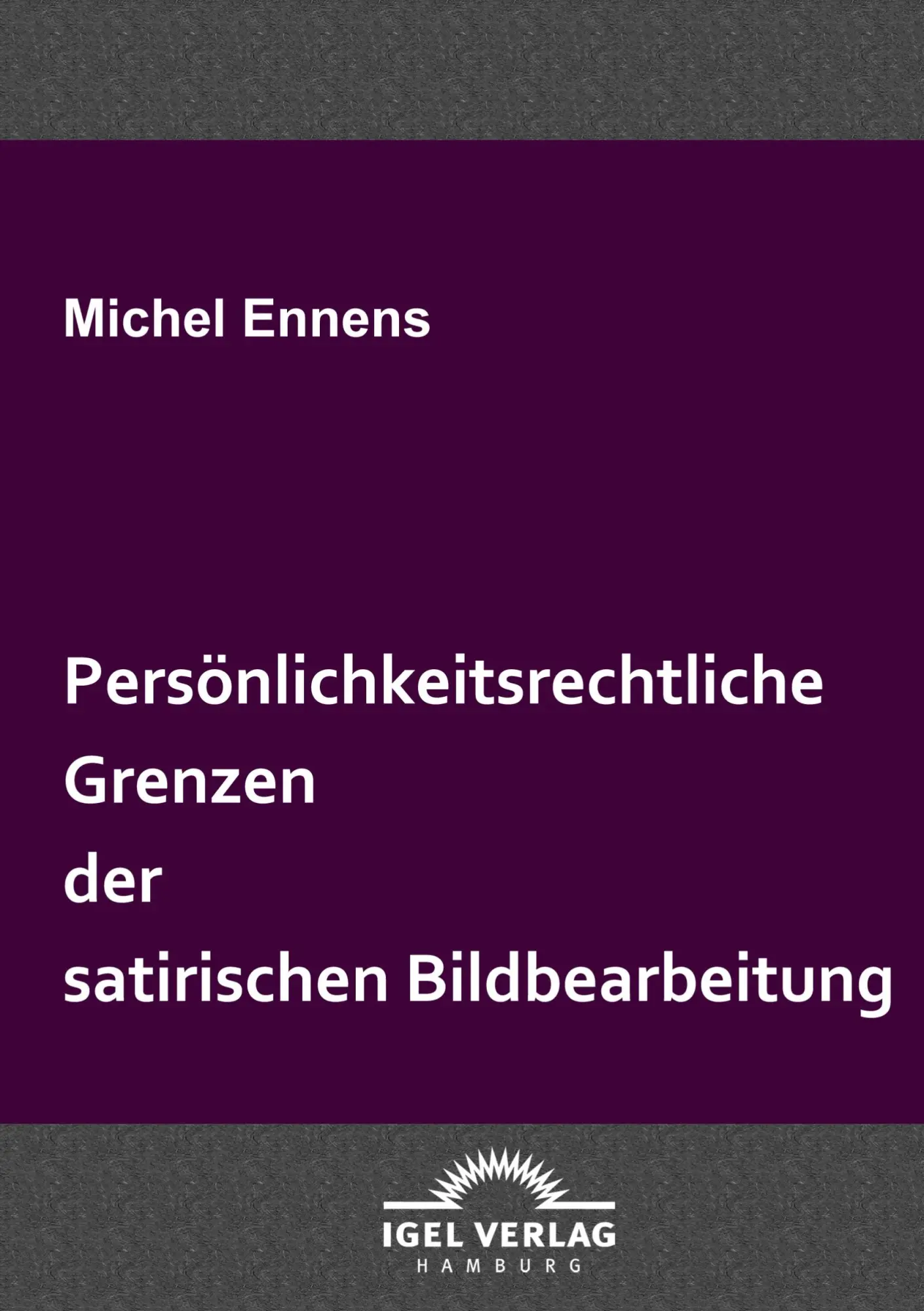 Cover: 9783868151435 | Persönlichkeitsrechtliche Grenzen der satirischen Bildbearbeitung