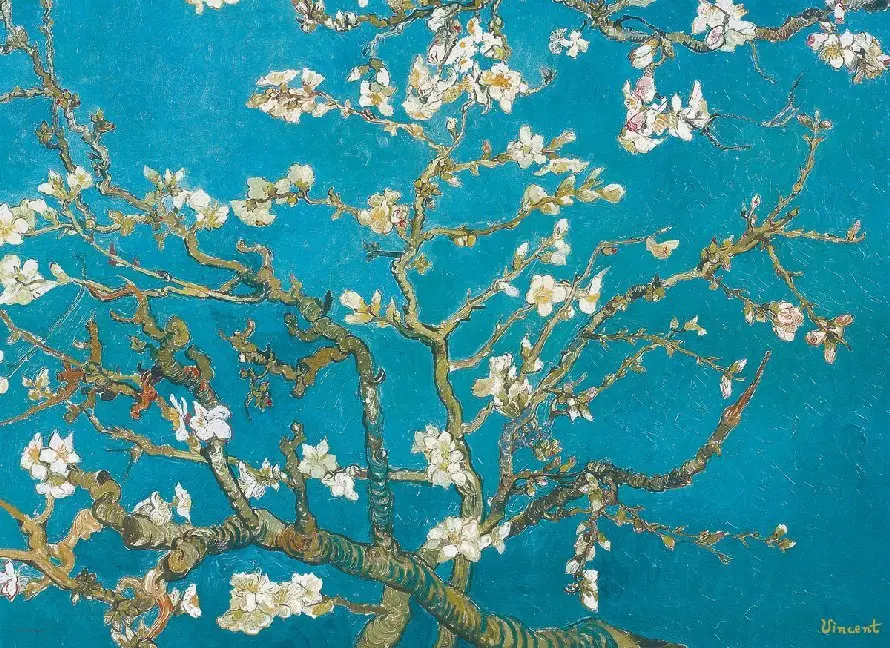 Cover: 628136601535 | Almond Blossom by van Gogh (Puzzle) | Spiel | In Spielebox | 601535