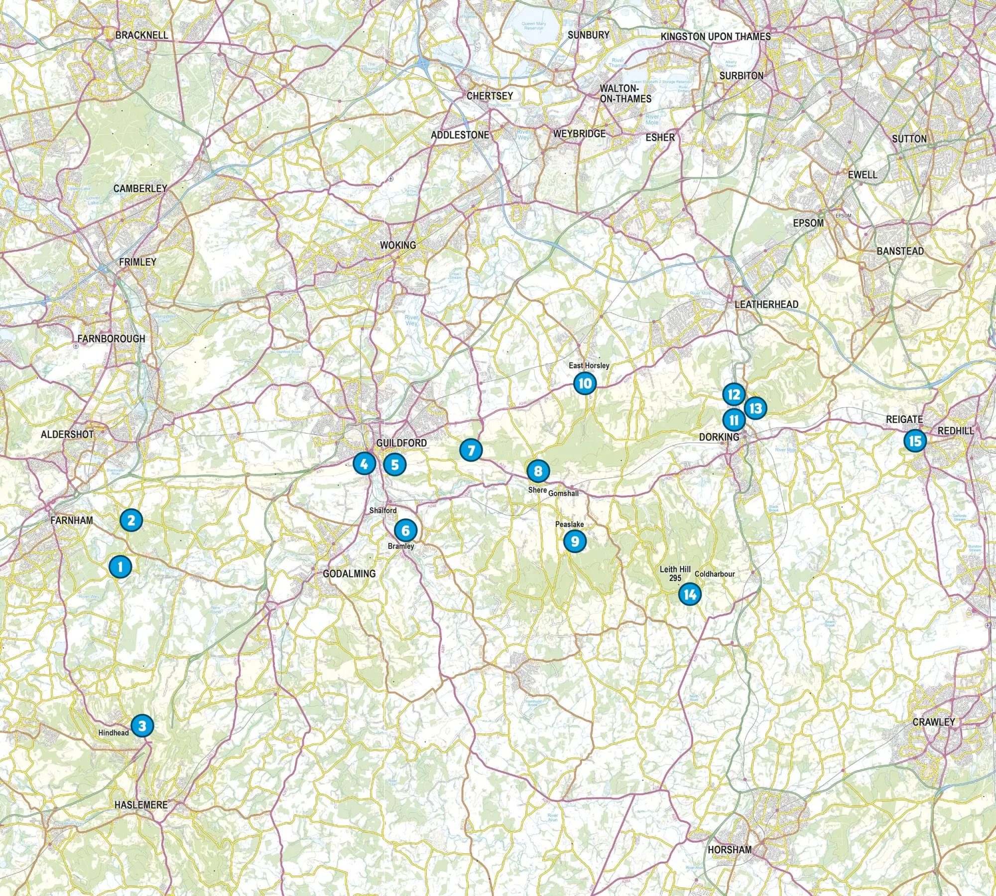 Bild: 9781786311535 | 15 Short Walks in the Surrey Hills | Jacint Mig (u. a.) | Taschenbuch