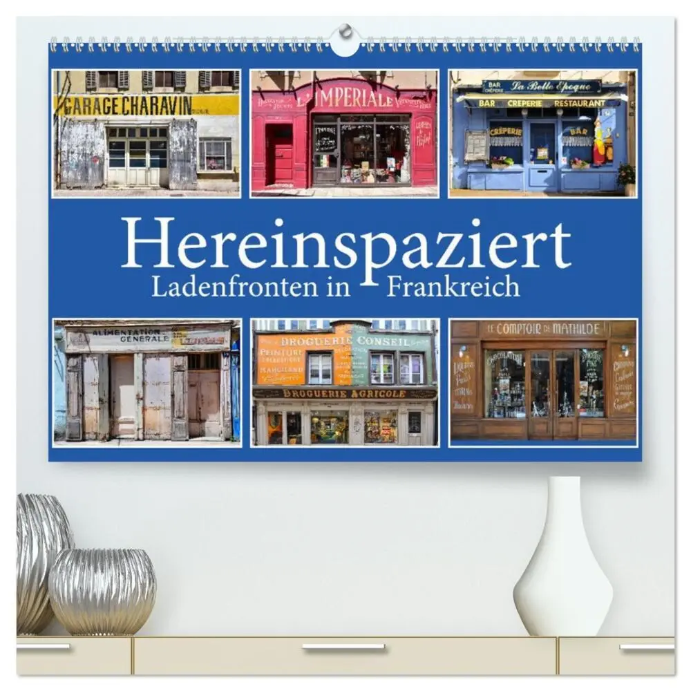 Cover: 9783457361535 | Hereinspaziert - Ladenfronten in Frankreich (hochwertiger Premium...