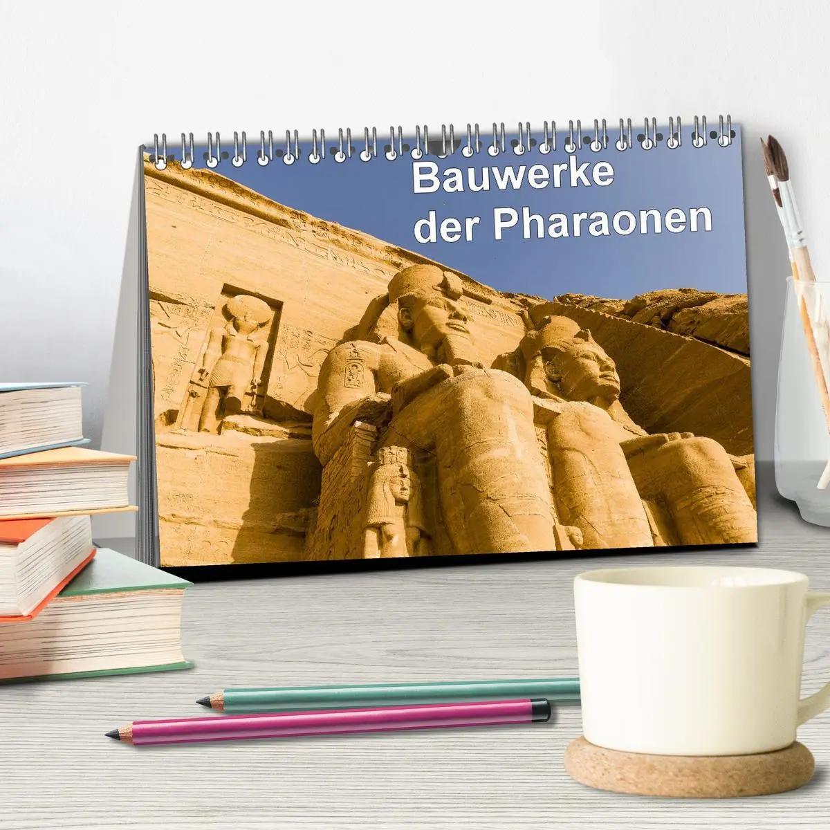 Bild: 9783457501535 | Bauwerke der Pharaonen (Tischkalender 2026 DIN A5 quer), CALVENDO...