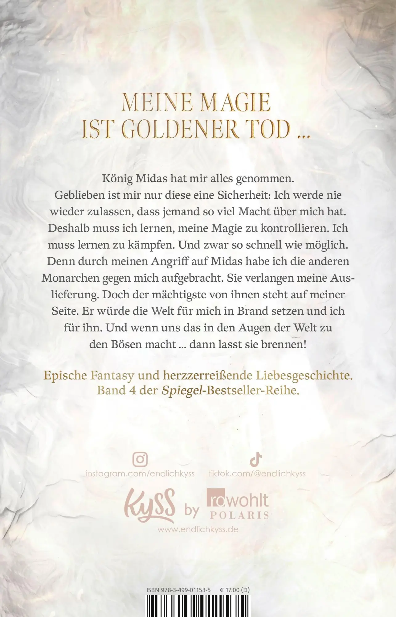 Rückseite: 9783499011535 | The Darkest Gold - Die Kämpferin | Raven Kennedy | Taschenbuch | 2023