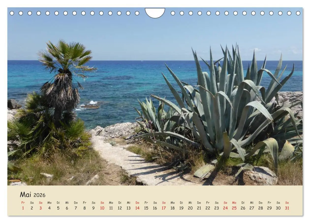 Bild: 9783516211535 | Cala Ratjada (Wandkalender 2026 DIN A4 quer), CALVENDO Monatskalender