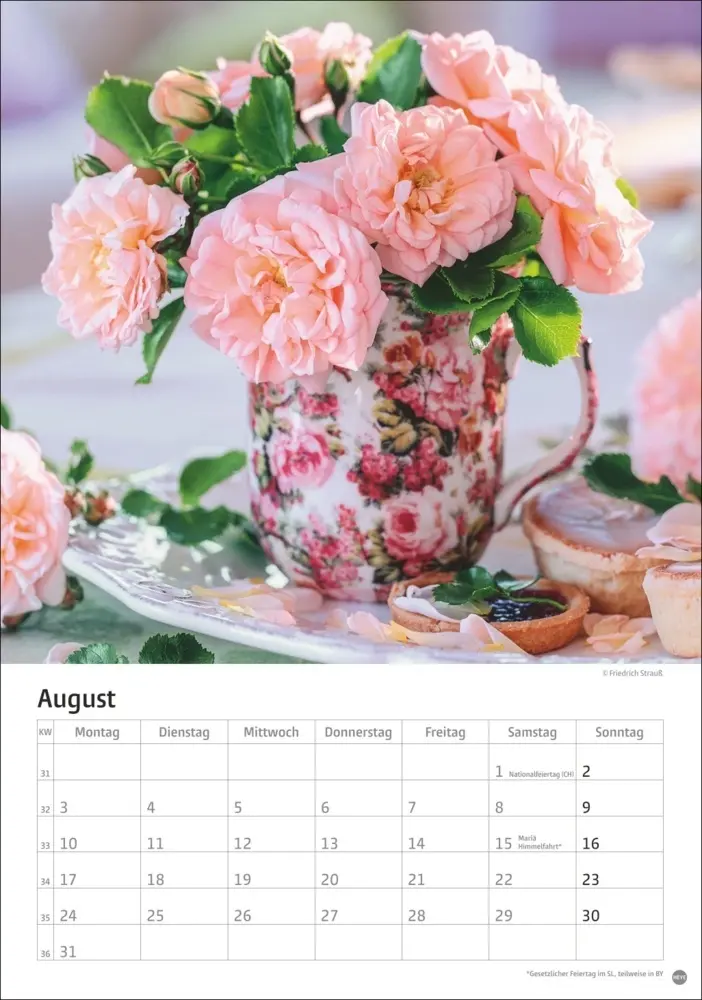 Bild: 9783756411535 | Rosenpracht Kalender 2026 | Heye | Kalender | Spiralbindung | 13 S.