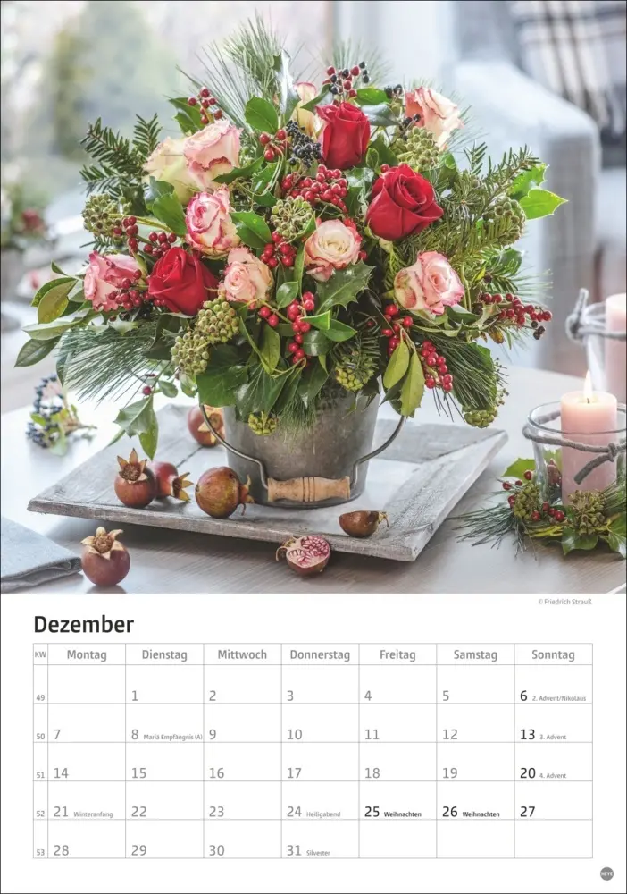 Bild: 9783756411535 | Rosenpracht Kalender 2026 | Heye | Kalender | Spiralbindung | 13 S.