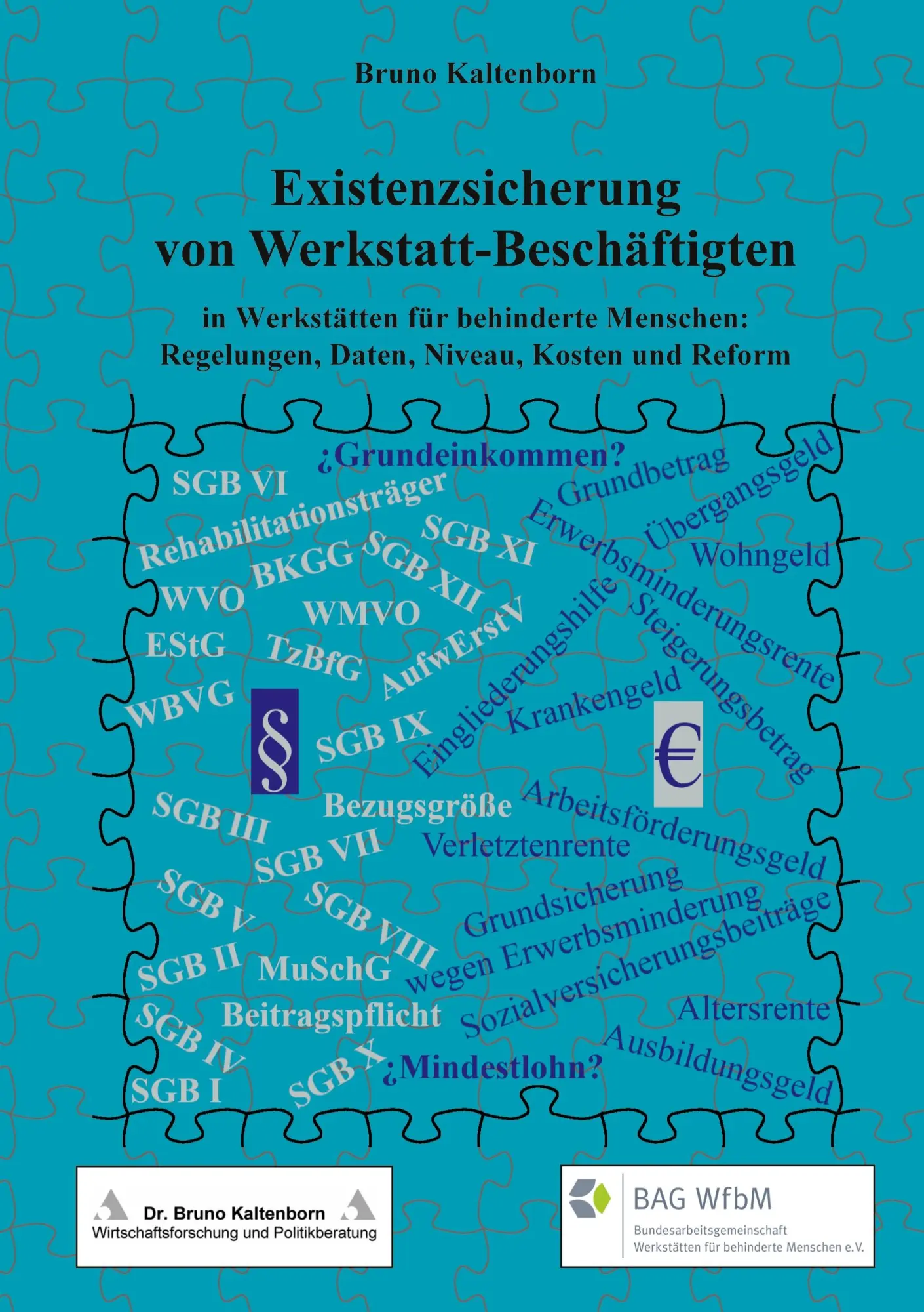 Cover: 9783757881535 | Existenzsicherung von Werkstatt-Beschäftigten | Bruno Kaltenborn