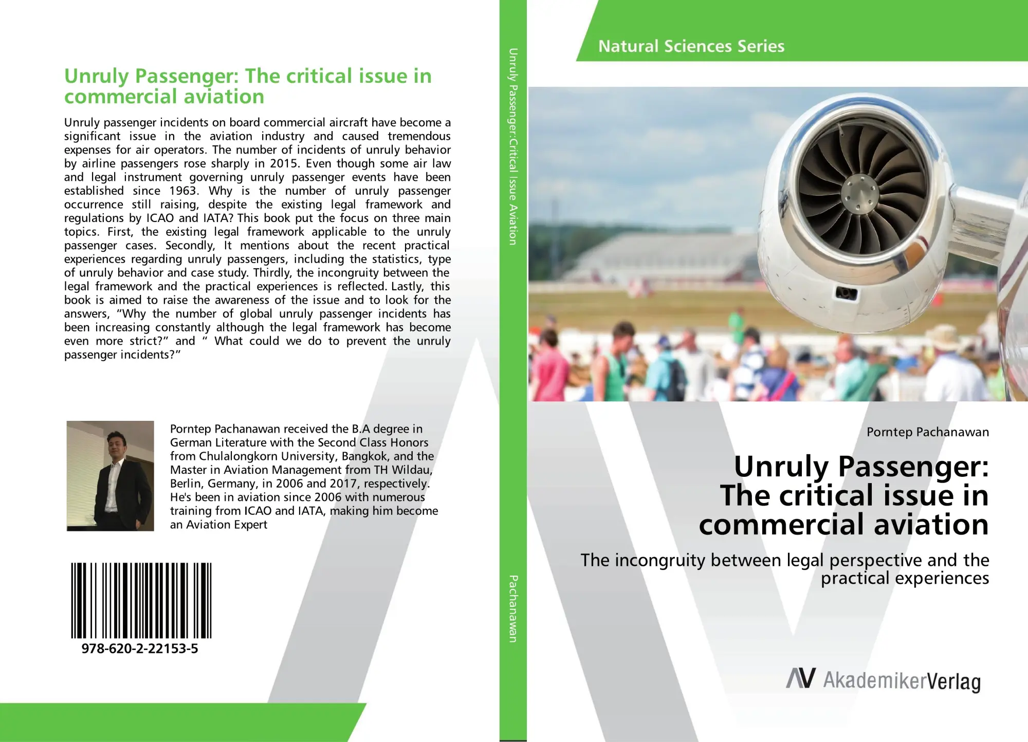 Cover: 9786202221535 | Unruly Passenger: The critical issue in commercial aviation | Buch