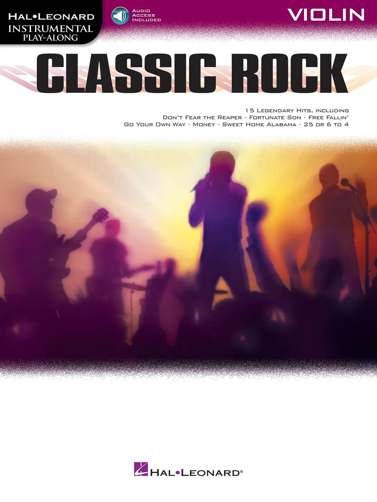 Cover: 888680941635 | Classic Rock | Instrumental Play-Along for Violin | Taschenbuch | 2019
