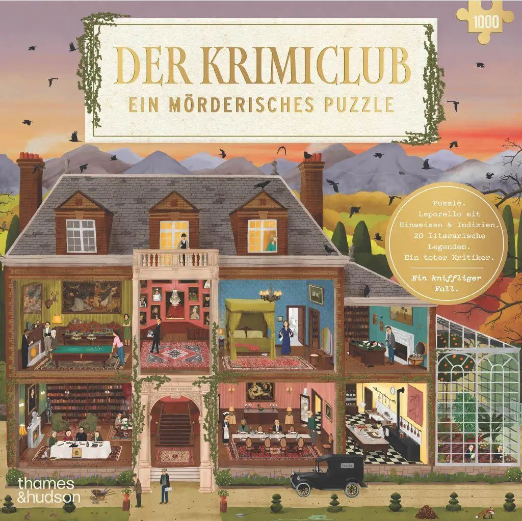 Cover: 9780500421635 | Der Krimiclub. Puzzle 1000 Teile | Ein mörderisches Puzzle | Dalton