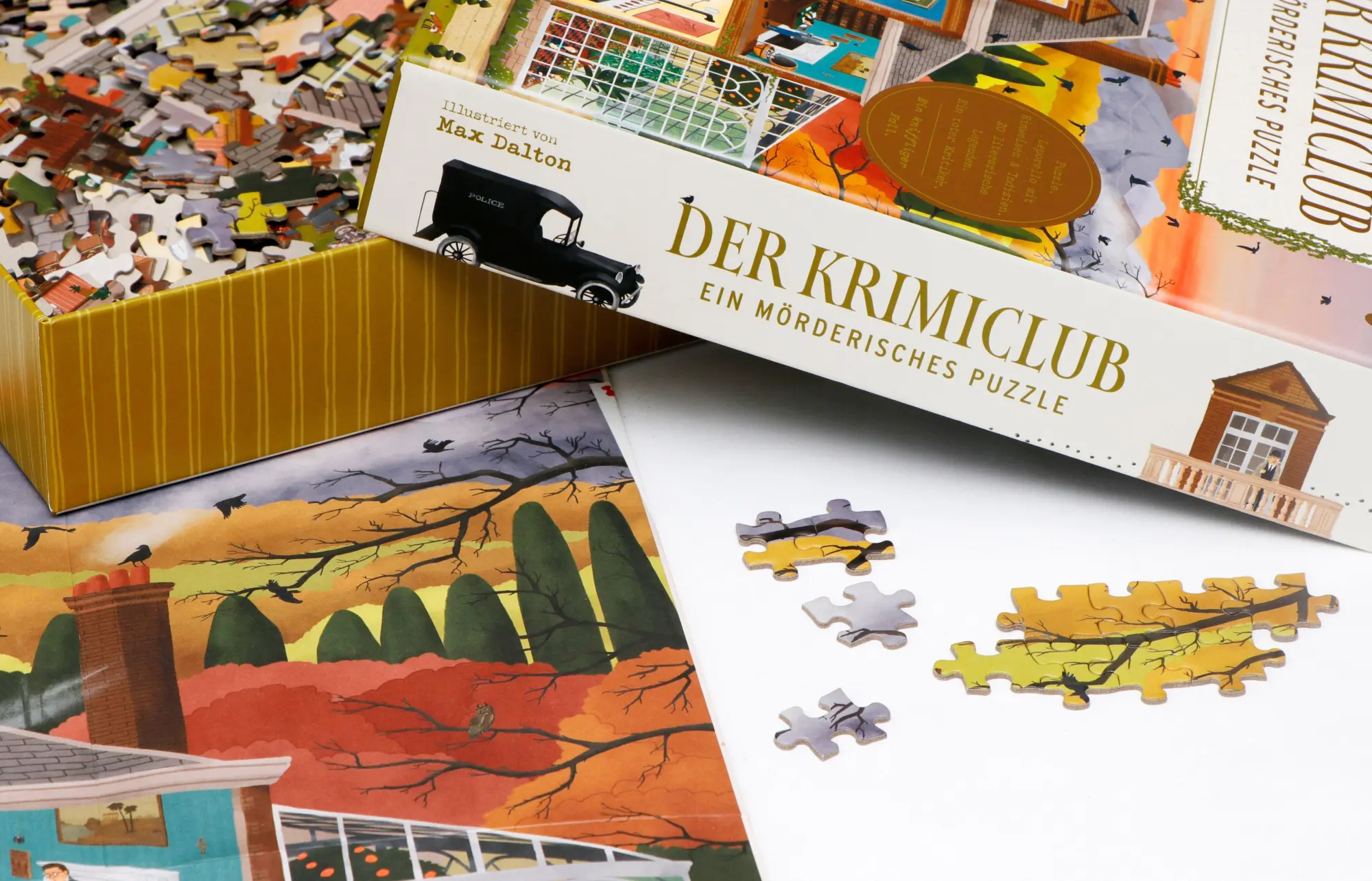 Bild: 9780500421635 | Der Krimiclub. Puzzle 1000 Teile | Ein mörderisches Puzzle | Dalton