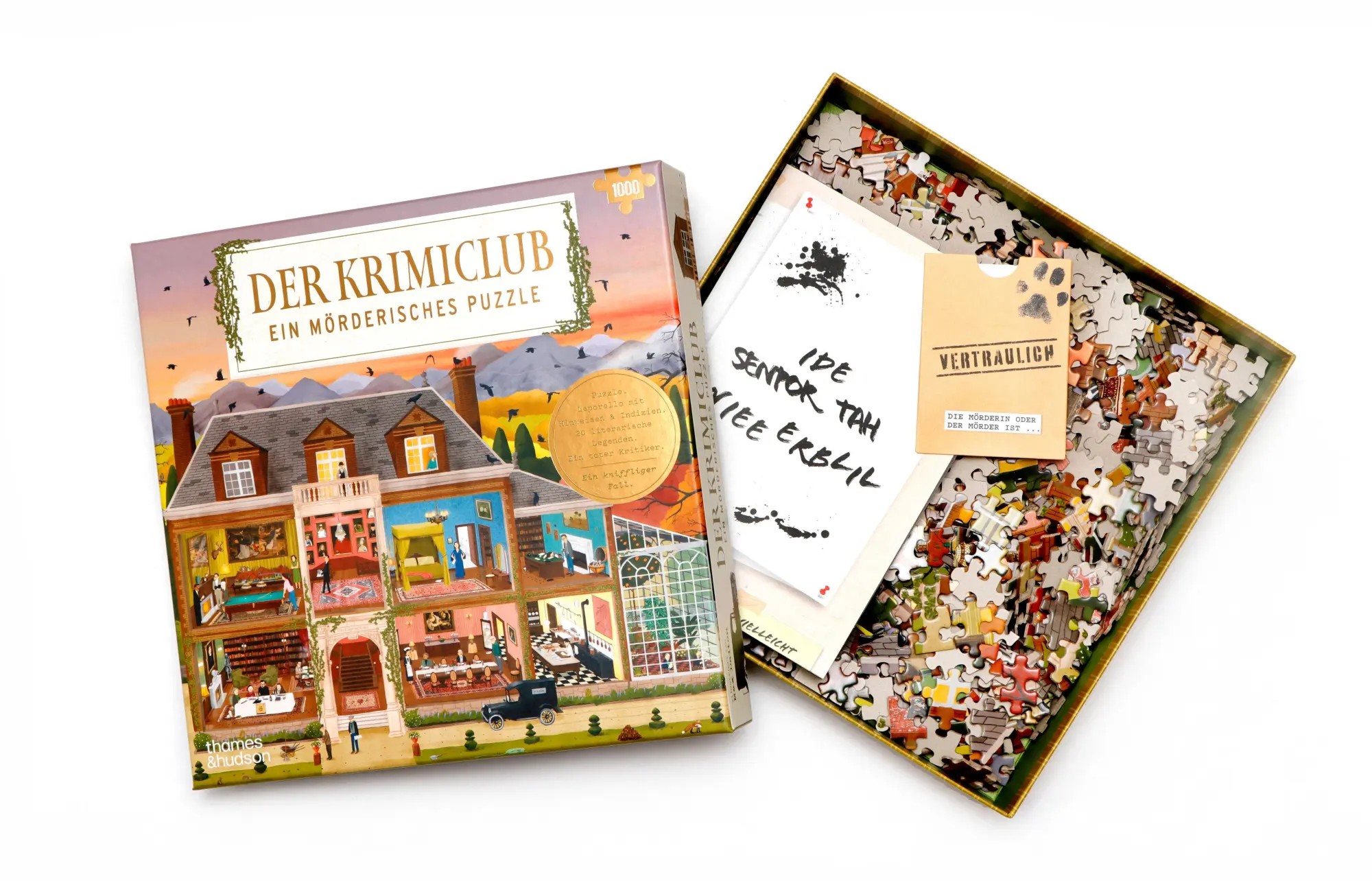 Bild: 9780500421635 | Der Krimiclub. Puzzle 1000 Teile | Ein mörderisches Puzzle | Dalton