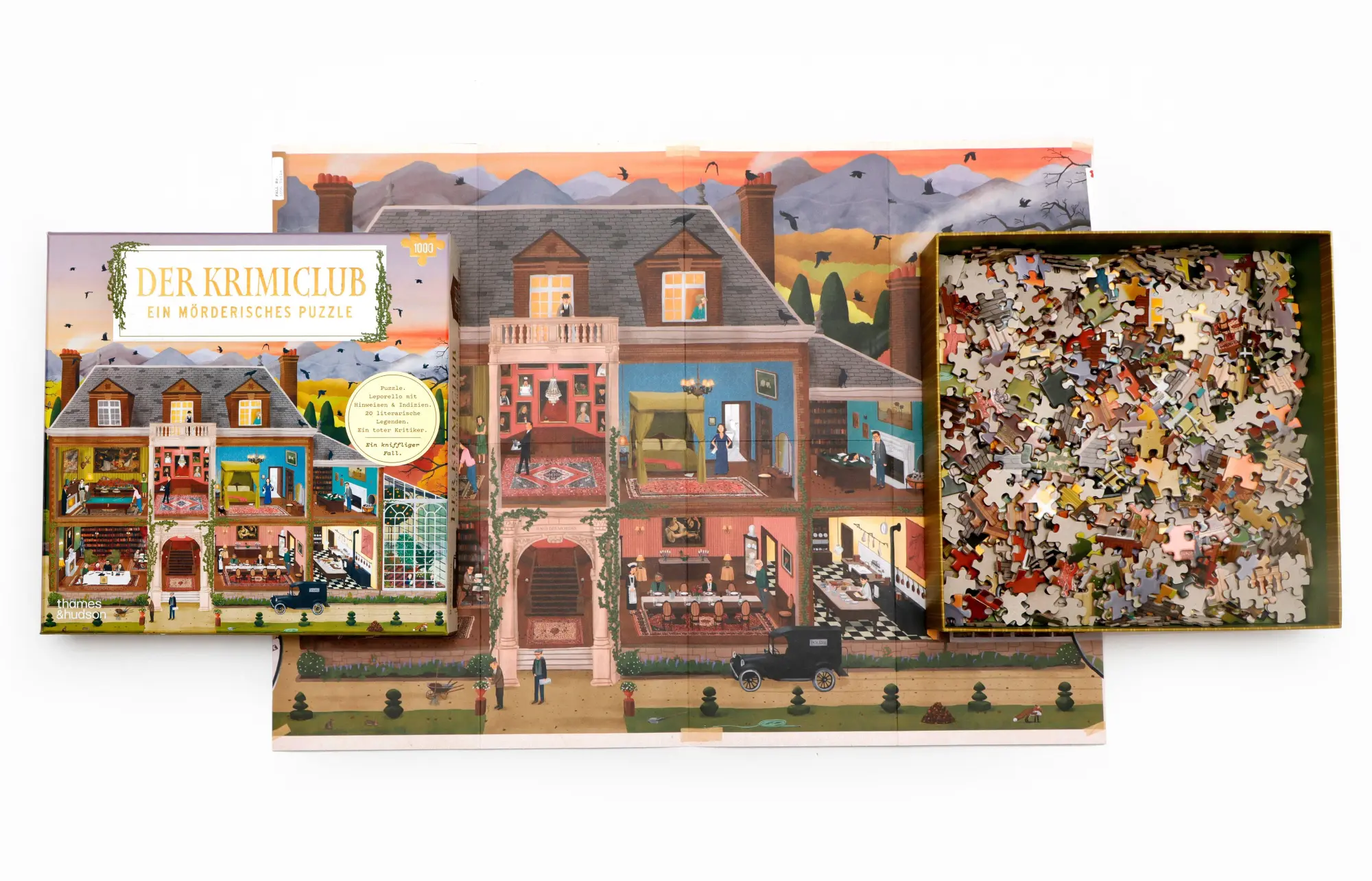 Bild: 9780500421635 | Der Krimiclub. Puzzle 1000 Teile | Ein mörderisches Puzzle | Dalton