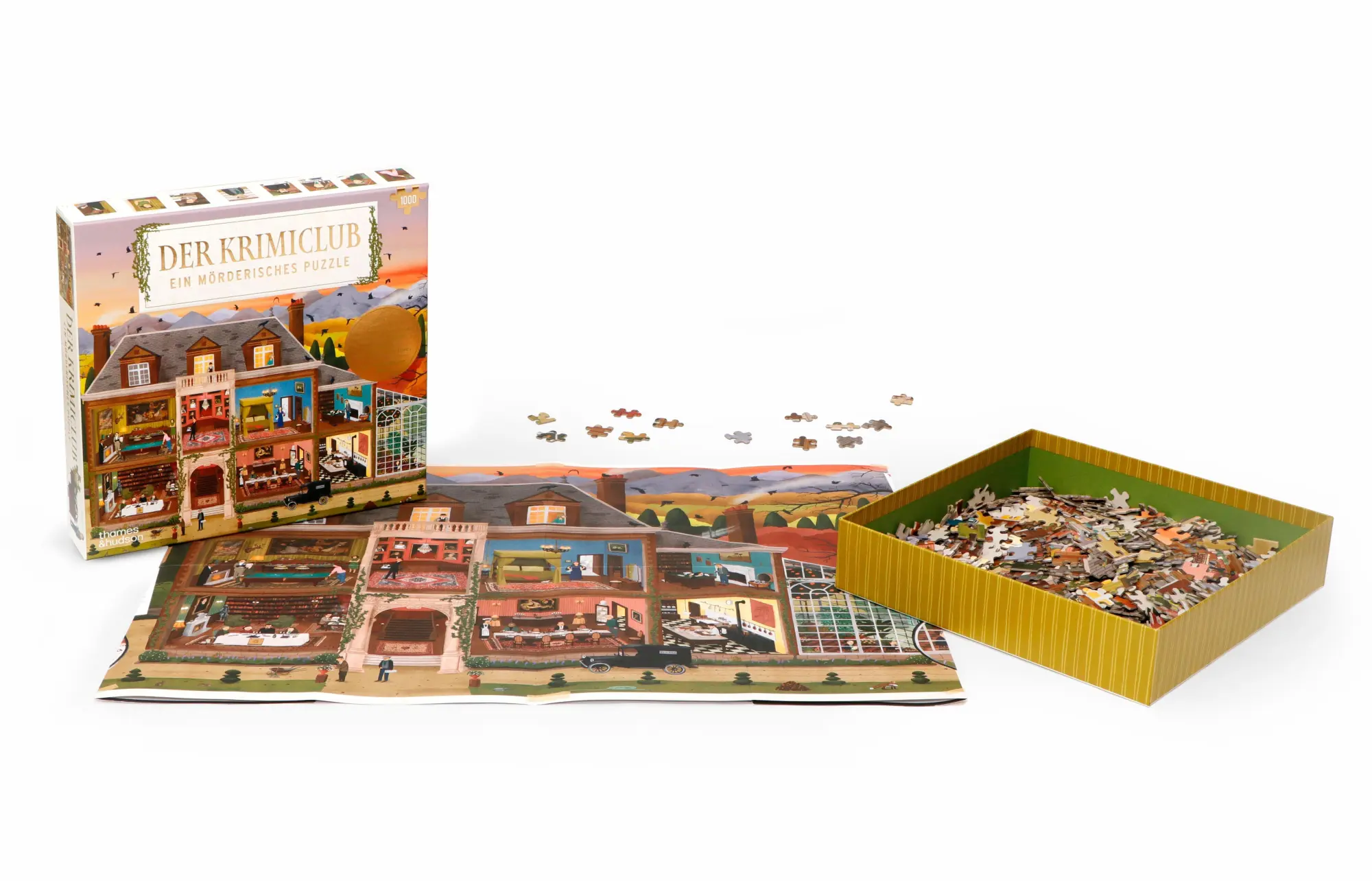 Bild: 9780500421635 | Der Krimiclub. Puzzle 1000 Teile | Ein mörderisches Puzzle | Dalton