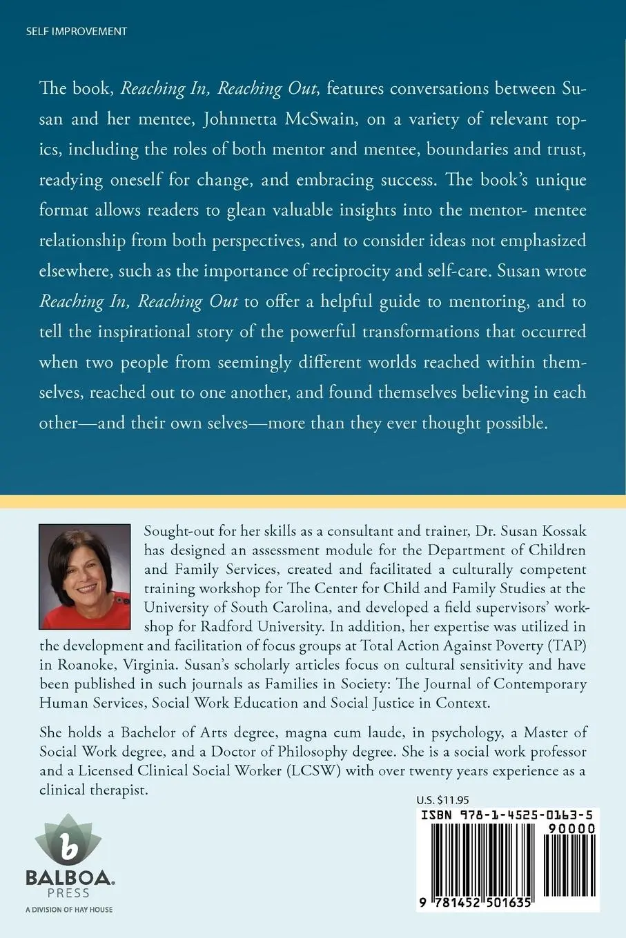 Rückseite: 9781452501635 | Reaching In, Reaching Out | Reflections on Reciprocal Mentoring | Buch