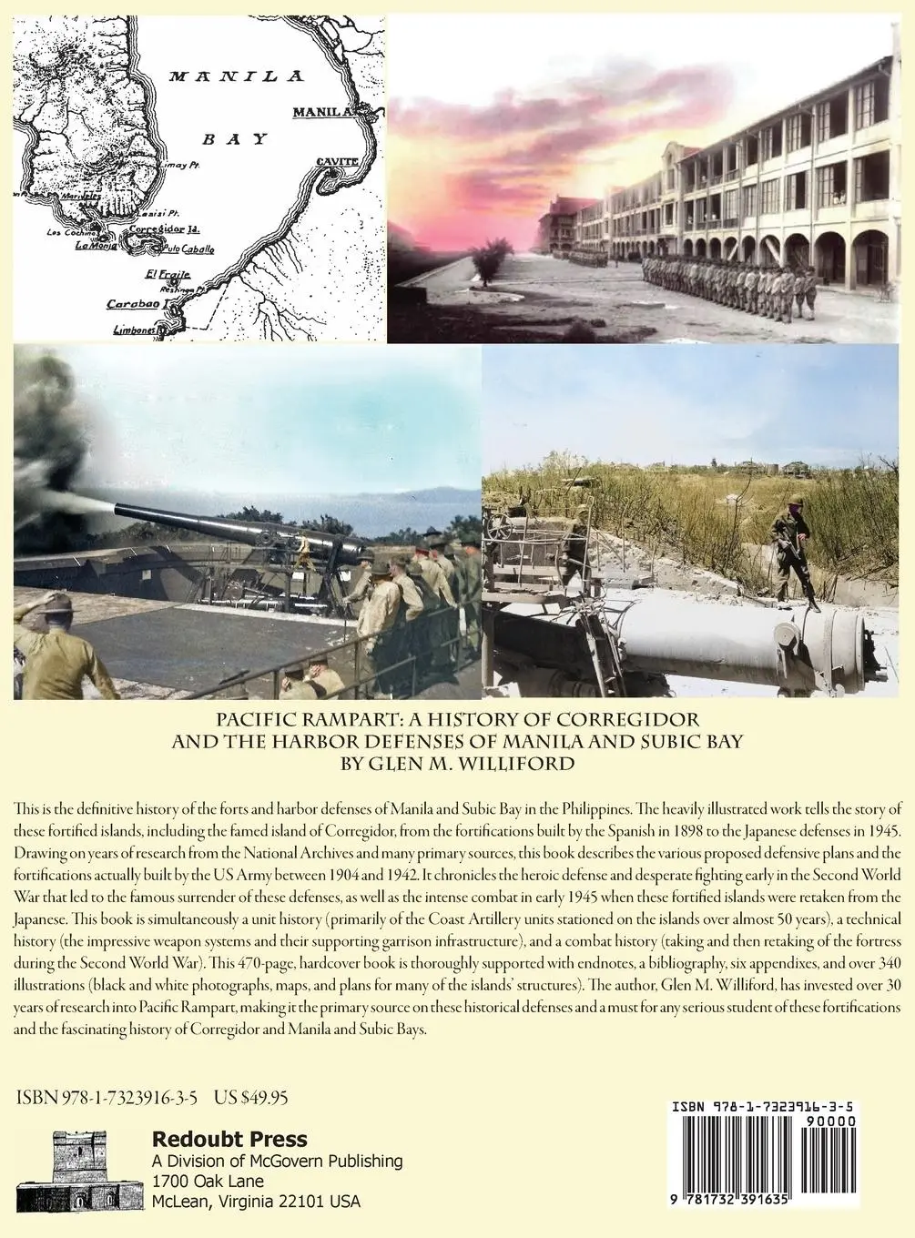 Rückseite: 9781732391635 | Pacific Rampart | Glen M. Williford | Buch | Gebunden | Englisch