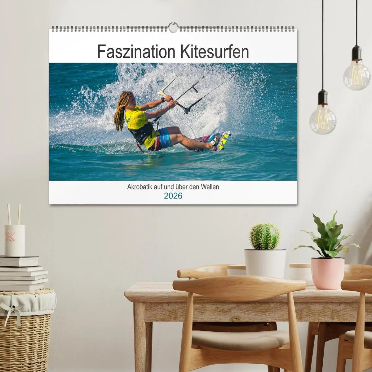 Bild: 9783457661635 | Faszination Kitesurfen (Wandkalender 2026 DIN A2 quer), CALVENDO...