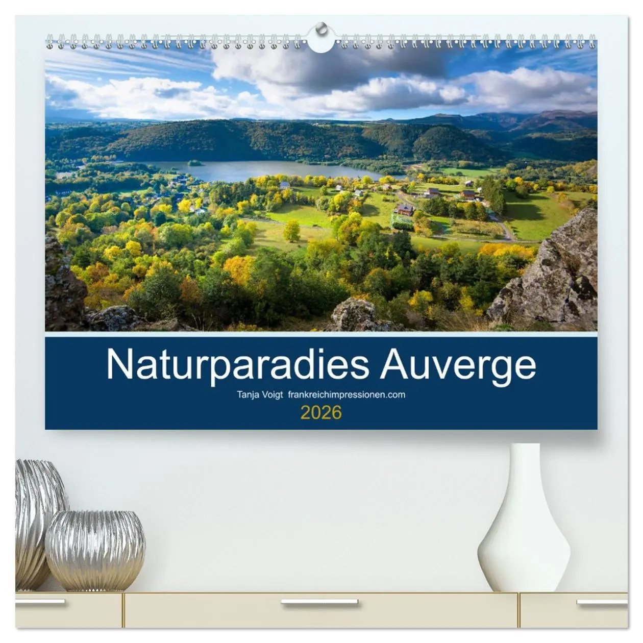 Cover: 9783457731635 | Naturparadies Auvergne (hochwertiger Premium Wandkalender 2026 DIN...