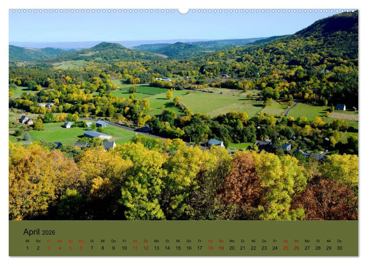 Bild: 9783457731635 | Naturparadies Auvergne (hochwertiger Premium Wandkalender 2026 DIN...