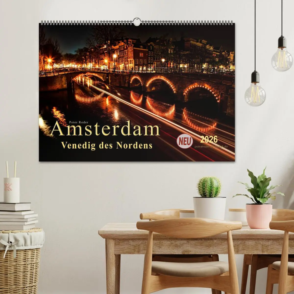 Bild: 9783457971635 | Amsterdam - Venedig des Nordens (Wandkalender 2026 DIN A2 quer),...