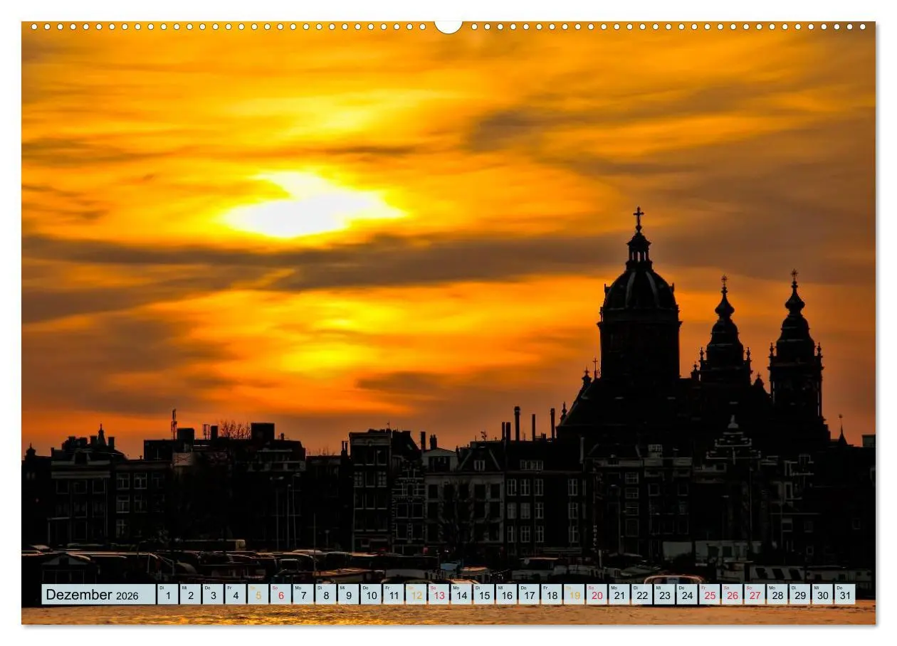 Bild: 9783457971635 | Amsterdam - Venedig des Nordens (Wandkalender 2026 DIN A2 quer),...