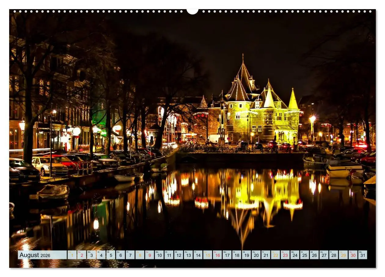 Bild: 9783457971635 | Amsterdam - Venedig des Nordens (Wandkalender 2026 DIN A2 quer),...