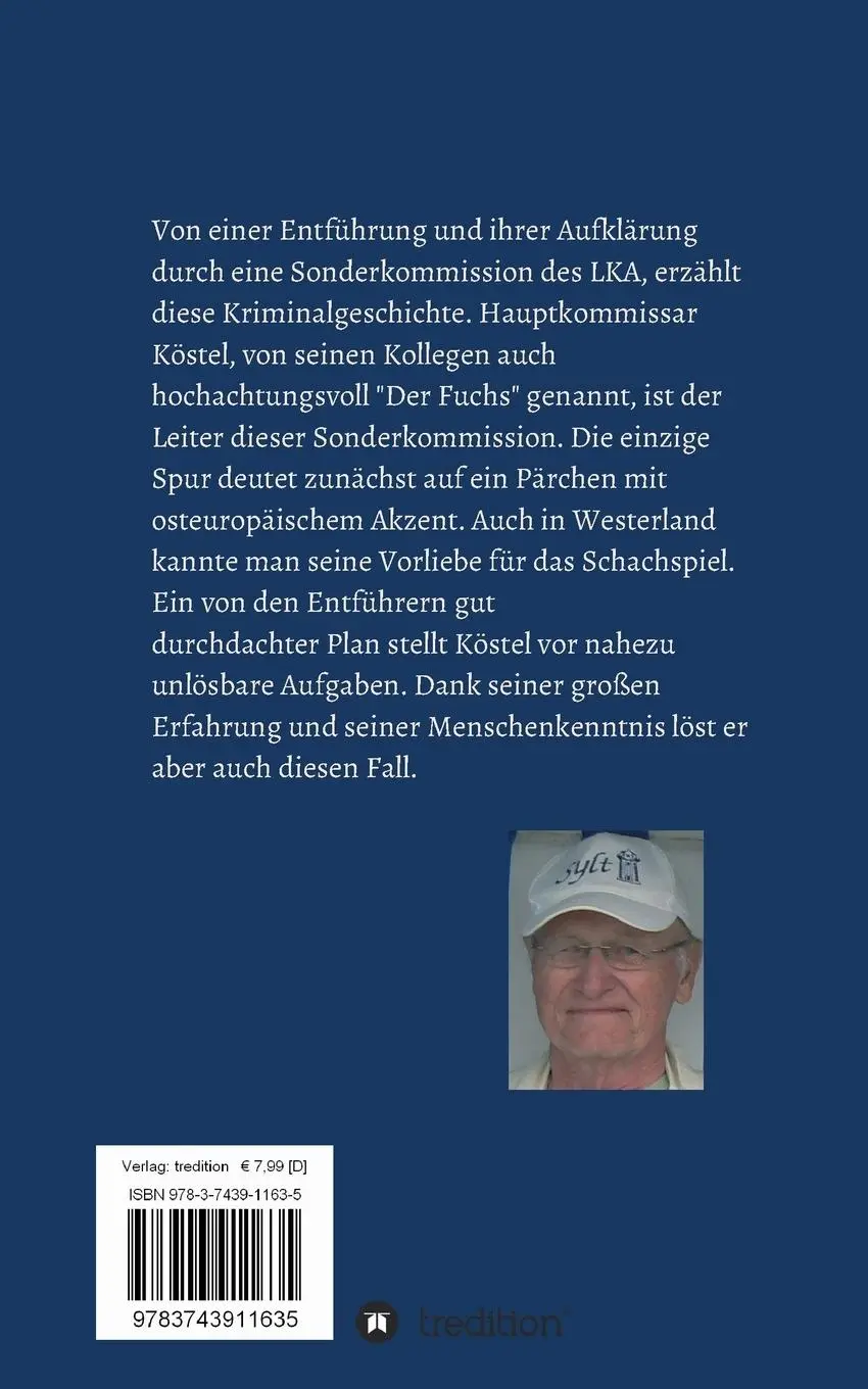 Rückseite: 9783743911635 | Auf Sylt entführt | Wer kannte sein Hobby? | Siegfried Laggies | Buch
