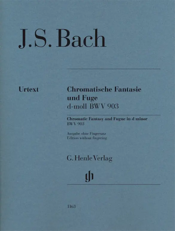 Cover: 9790201811635 | Chromatische Fantasie und Fuge d-moll BWV 903/903a | Bach | Buch