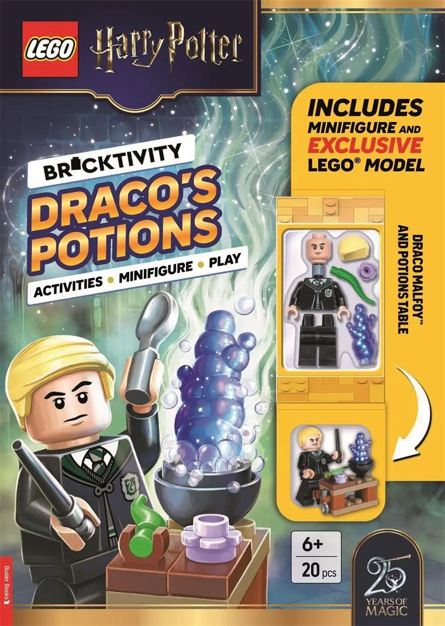 Cover: 9781837251735 | LEGO® Harry Potter(TM): Draco's Potions (with Draco Malfoy(TM)...