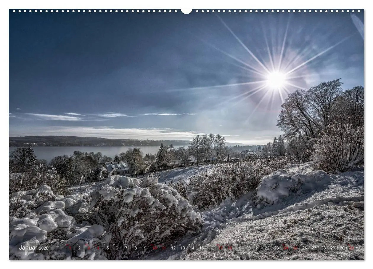 Bild: 9783457891735 | Fünf-Seen-Land (Wandkalender 2026 DIN A2 quer), CALVENDO...