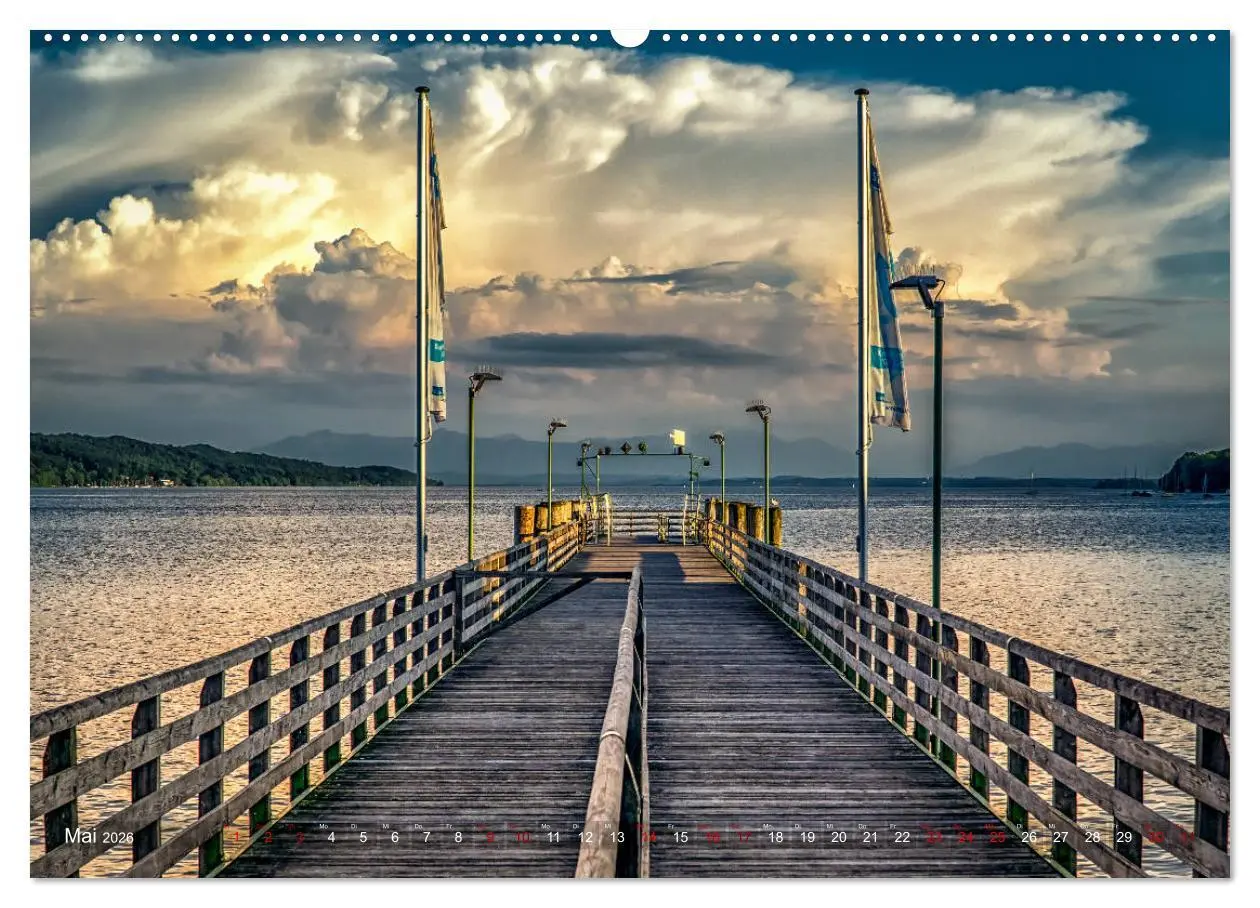 Bild: 9783457891735 | Fünf-Seen-Land (Wandkalender 2026 DIN A2 quer), CALVENDO...