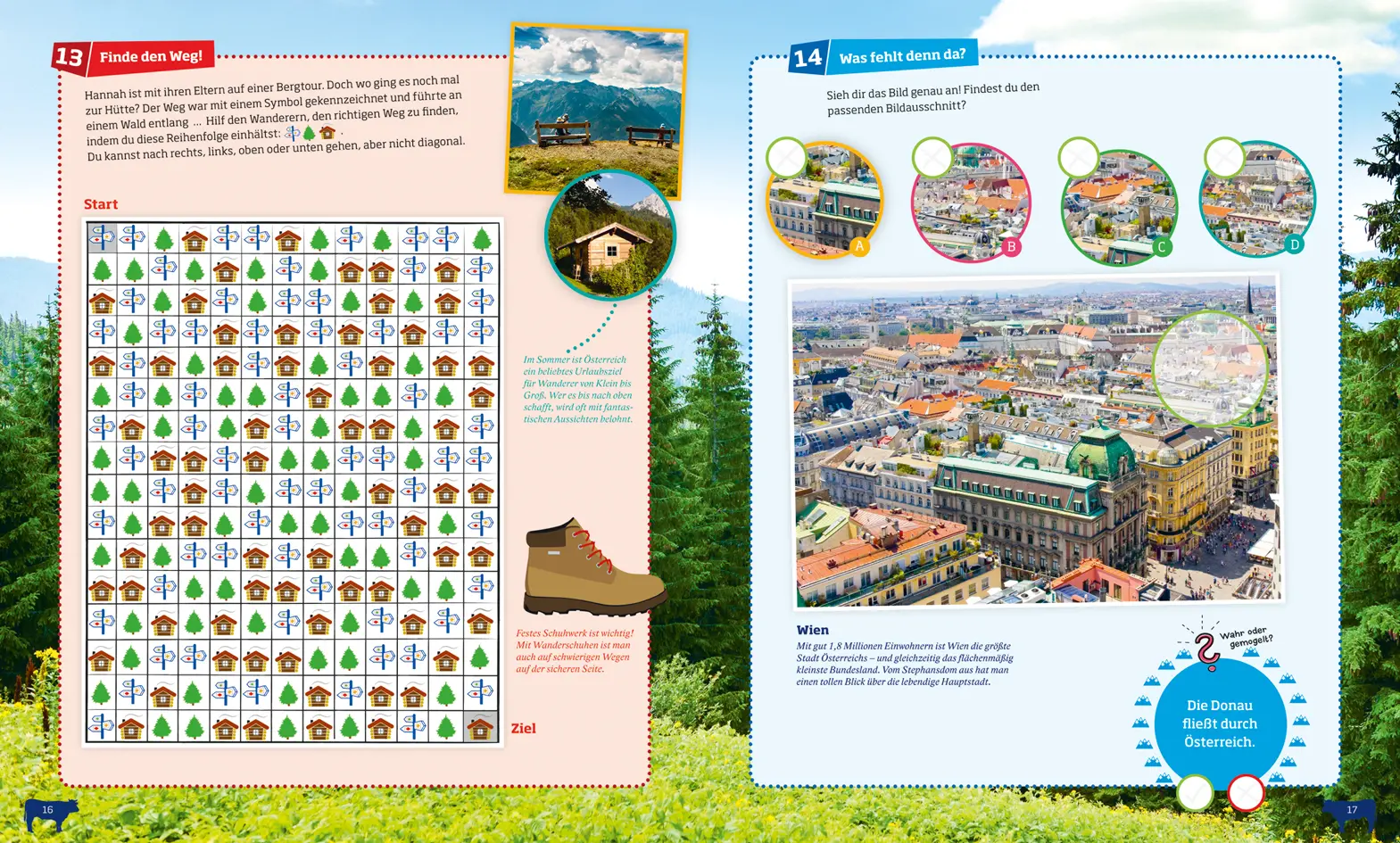 Bild: 9783788621735 | WAS IST WAS Rätseln und Stickern: Österreich | Lisa Hebler | Buch