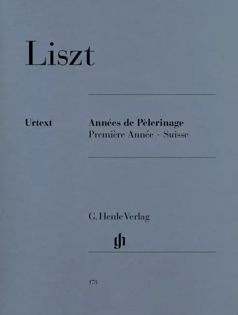 Cover: 9790201801735 | Liszt, Franz - Années de Pèlerinage, Première Année - Suisse | Buch