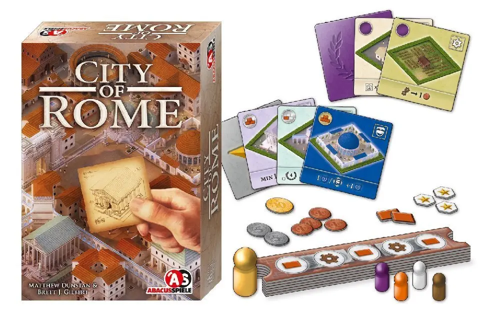 Bild: 4011898041835 | City of Rome | Matthew Dunstan (u. a.) | Spiel | Brettspiel | 04183
