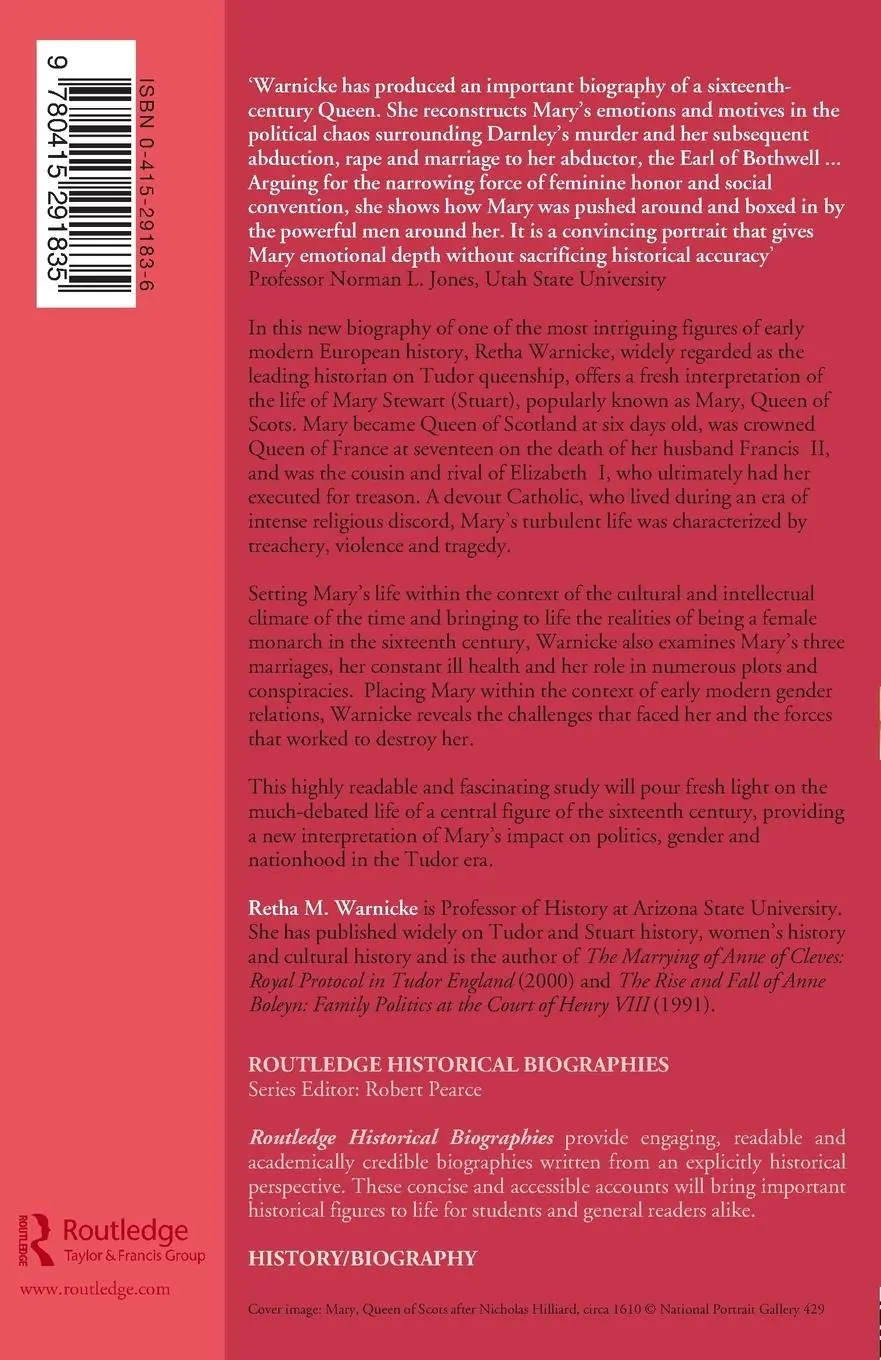 Rückseite: 9780415291835 | Mary Queen of Scots | Retha M. Warnicke | Taschenbuch | Englisch