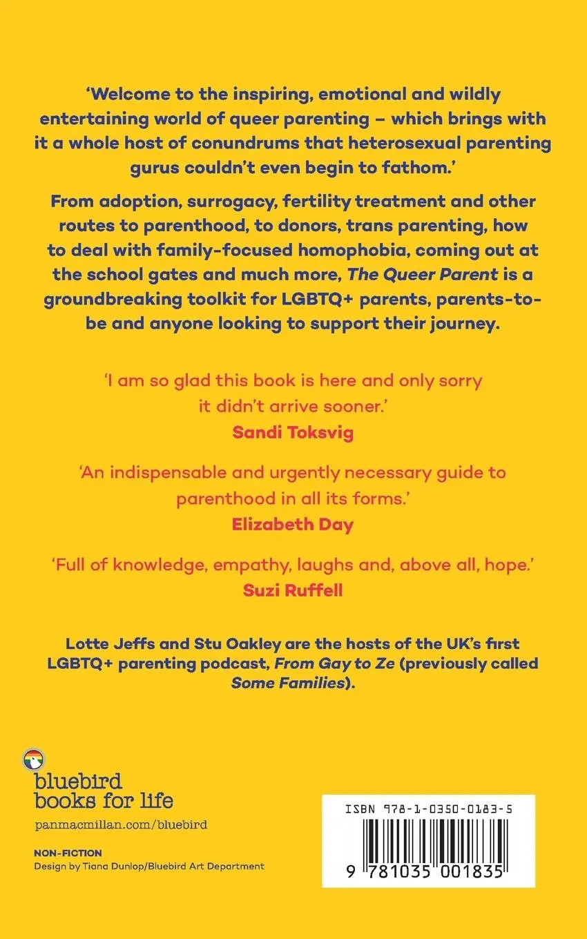 Rückseite: 9781035001835 | The Queer Parent | Everything You Need to Know From Gay to Ze | Buch