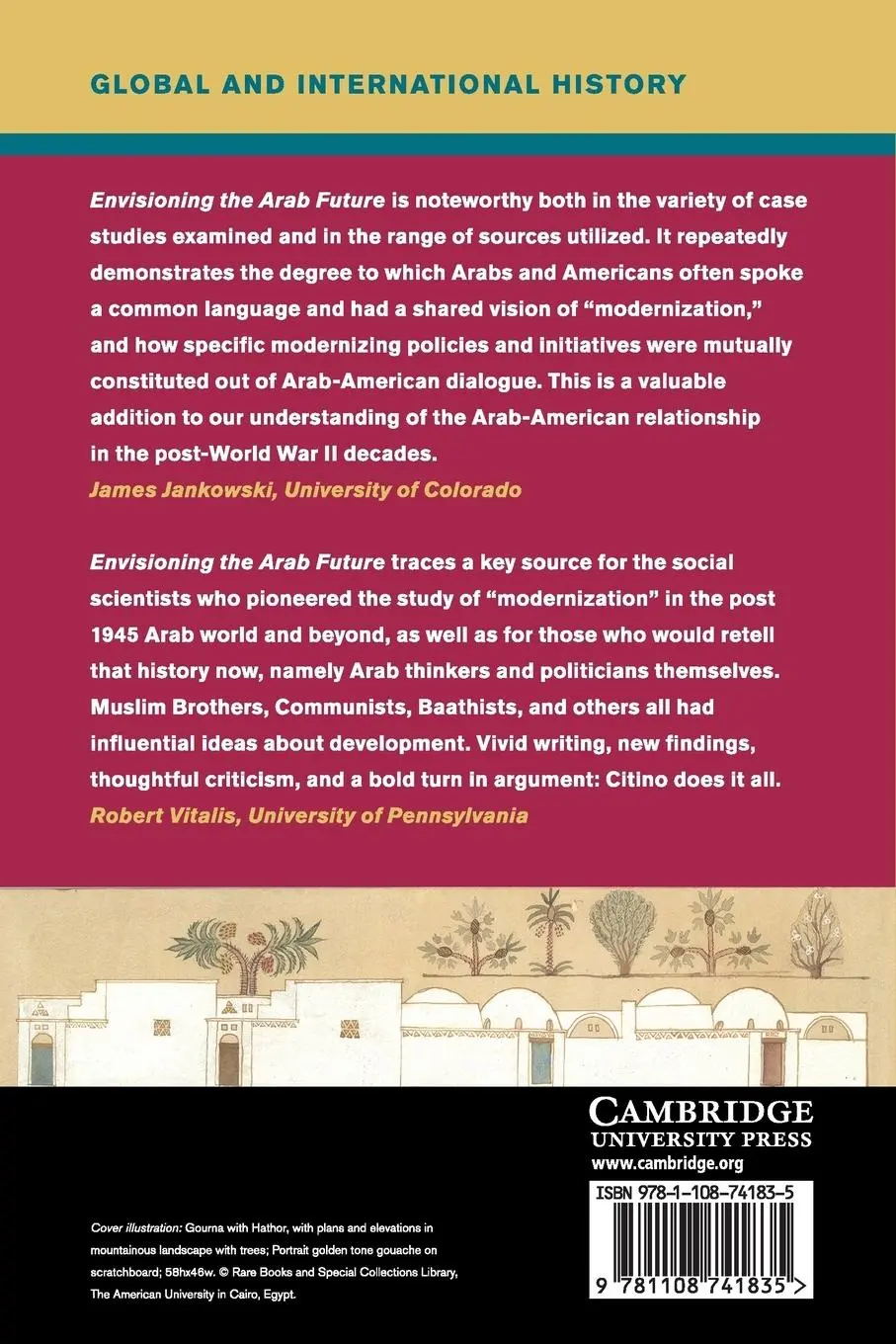 Rückseite: 9781108741835 | Envisioning the Arab Future | Nathan J. Citino | Taschenbuch | 2018