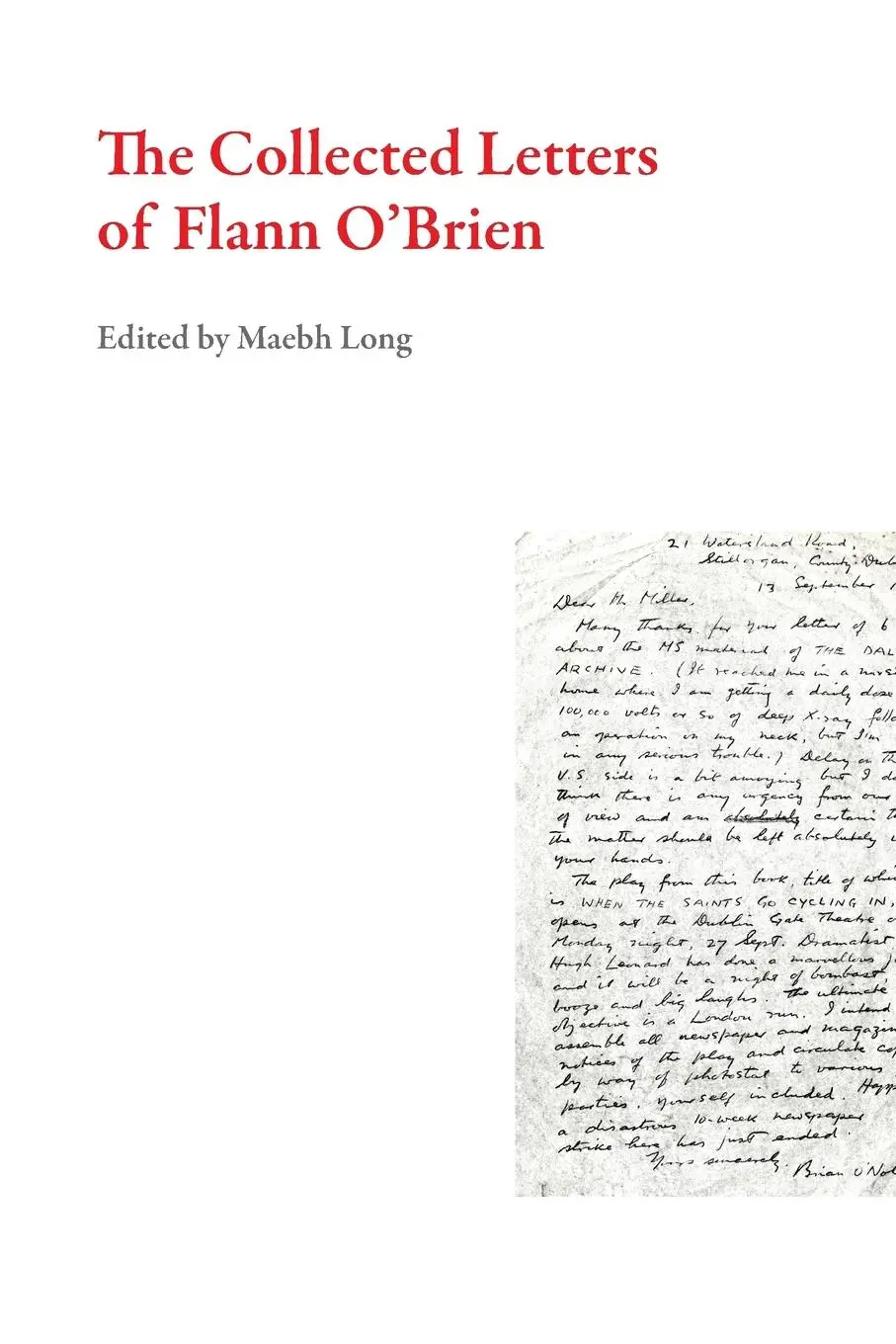 Cover: 9781628971835 | The Collected Letters of Flann O'Brien | Flann O'Brien | Taschenbuch