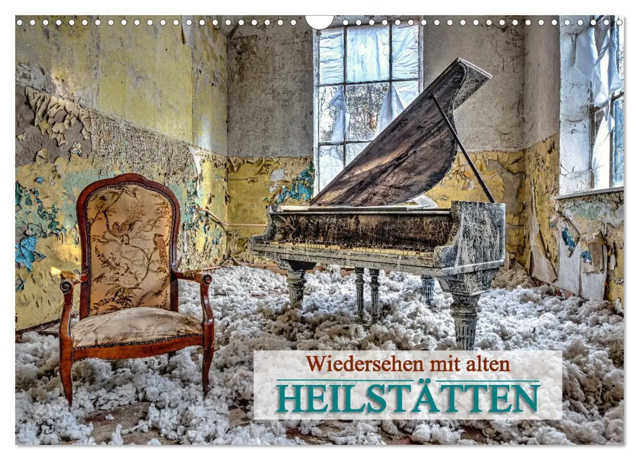 Cover: 9783457641835 | Wiedersehen mit alten Heilstätten (Wandkalender 2026 DIN A3 quer),...