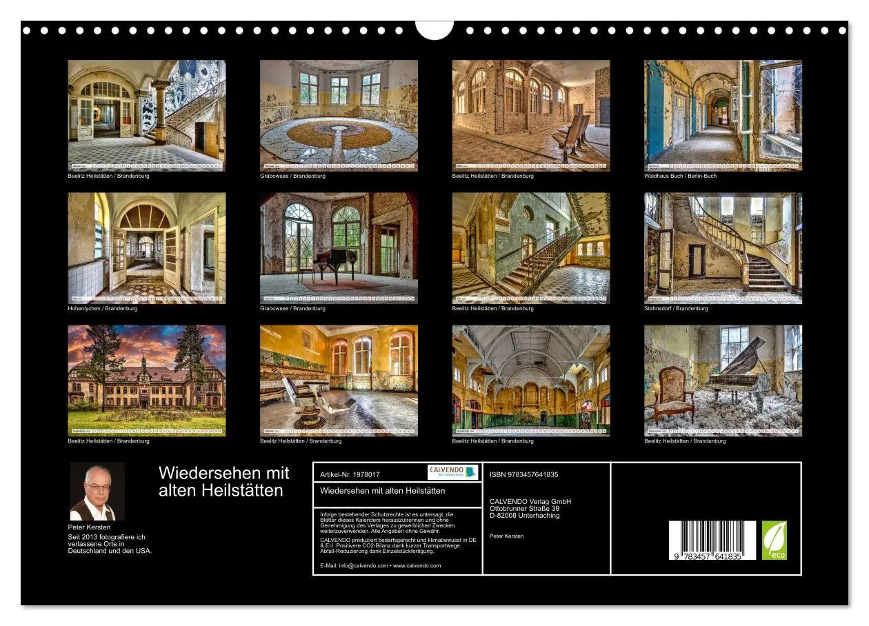 Bild: 9783457641835 | Wiedersehen mit alten Heilstätten (Wandkalender 2026 DIN A3 quer),...