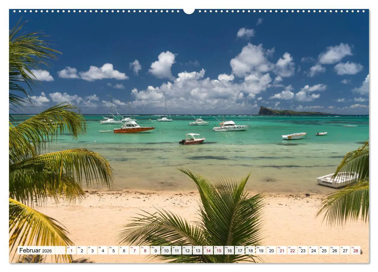 Bild: 9783457711835 | Traumstrände auf Mauritius (hochwertiger Premium Wandkalender 2026...